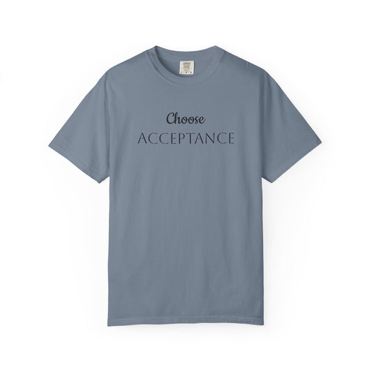Choose ACCEPTANCE