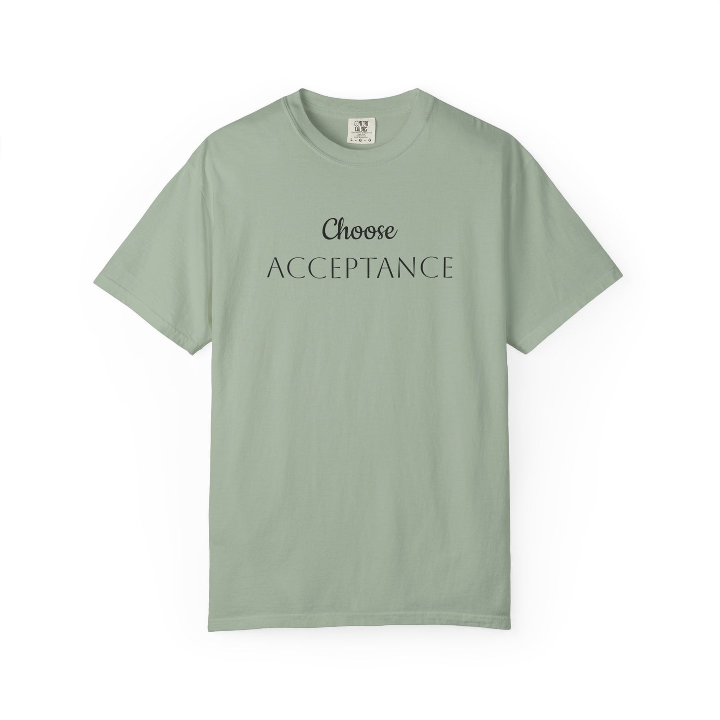 Choose ACCEPTANCE