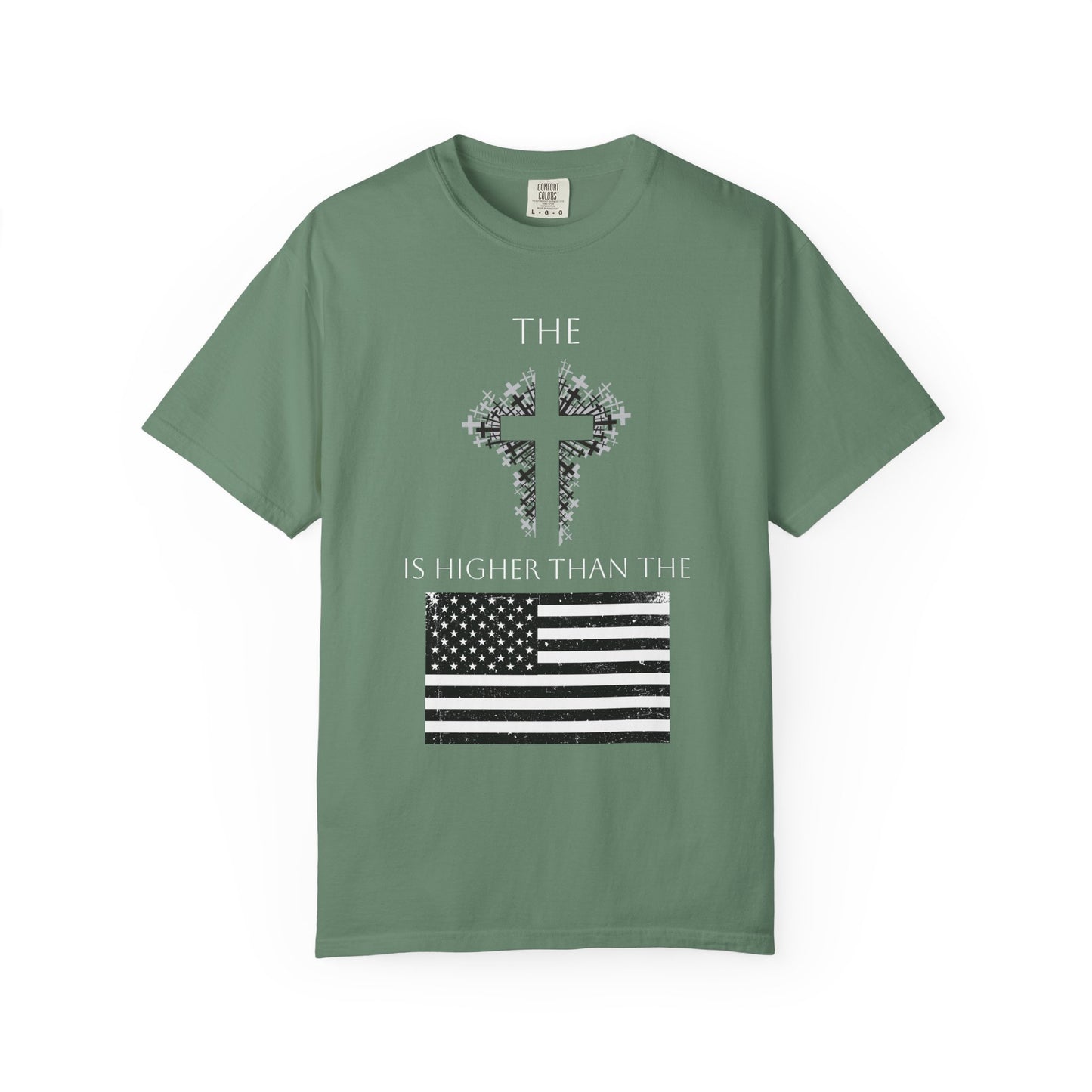 The Cross is Higher than the Flag