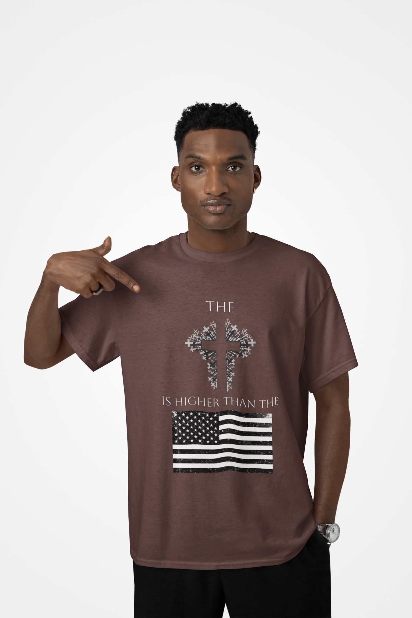 The Cross is Higher than the Flag