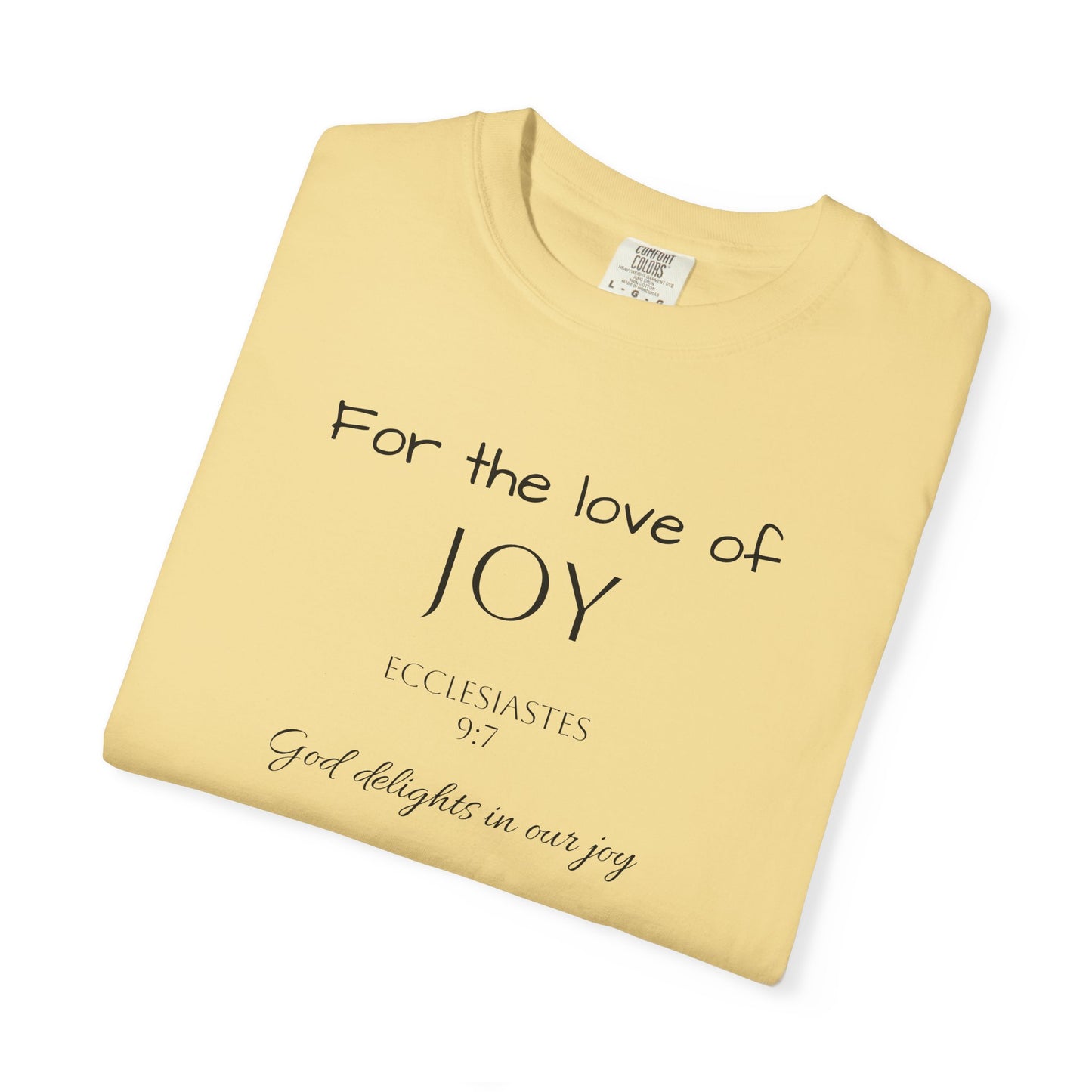 For the love of JOY