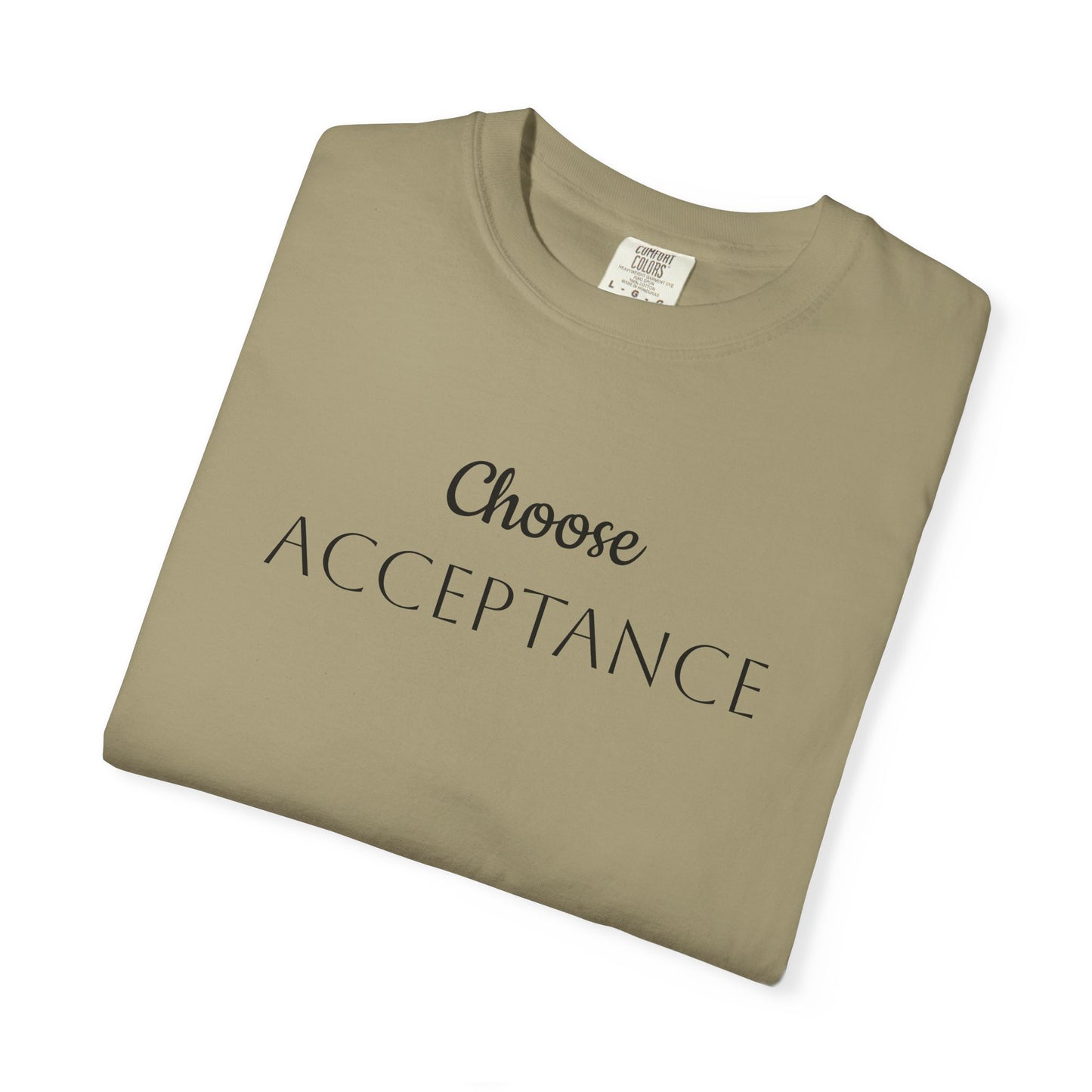Choose ACCEPTANCE